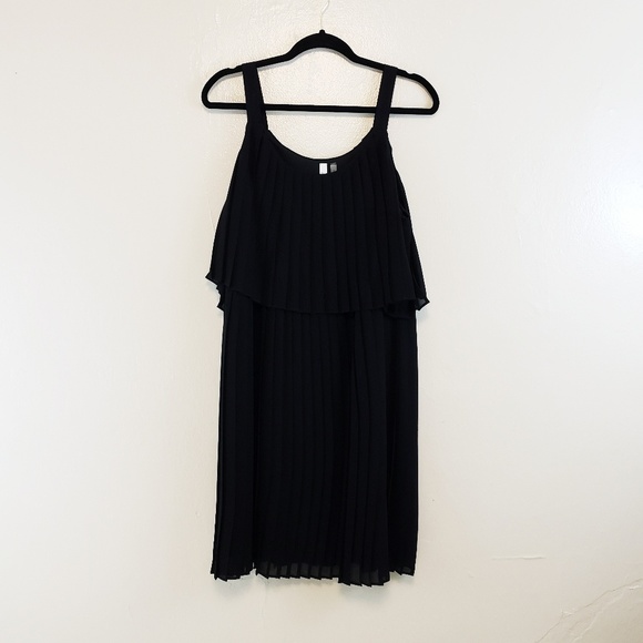 NY Collection • Black Sleeveless Dress size Large - Picture 3 of 7